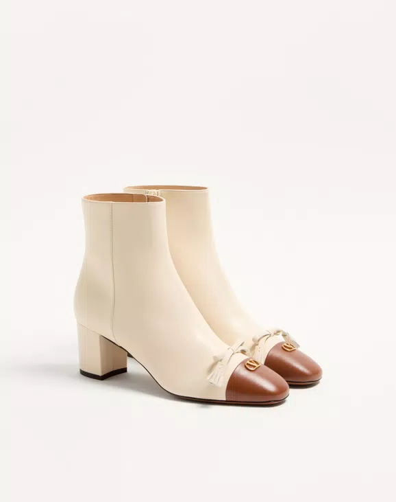 Valentino Valet Du Roi Kidskin Leather Ankle Boot 60Mm - Image 6